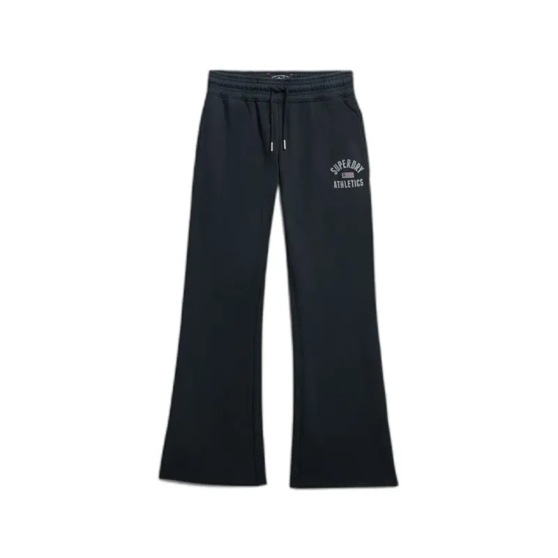 Flared printed women's joggers Superdry Athletic