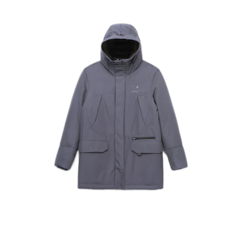 Hooded parka Krakatau Marcasite