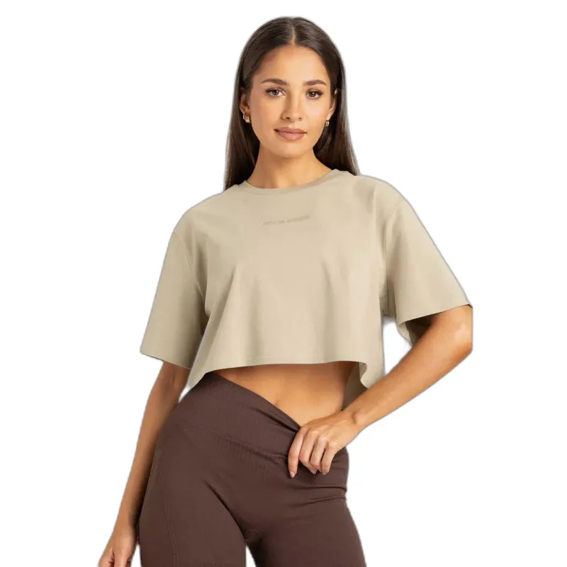 Women's T-shirt Gym Glamour Boxy