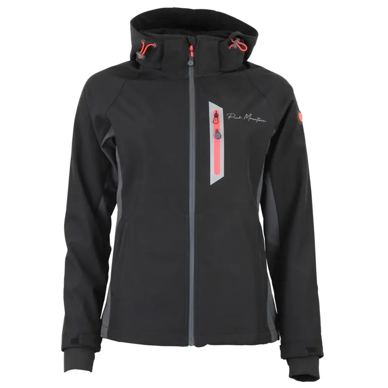 Mesh zip-up jacket for women Peak Mountain Softshell
