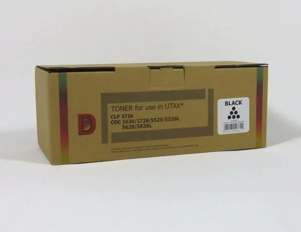 Data Direct Utax CLP1726 3726 4726 1626 Toner Black Compatible 4472610