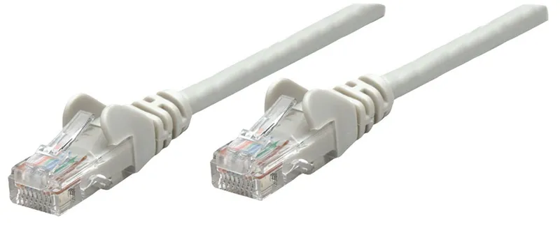 Intellinet Network Patch Cable. Cat5e. 0.25m. Grey. CCA. U/UTP. PVC. R