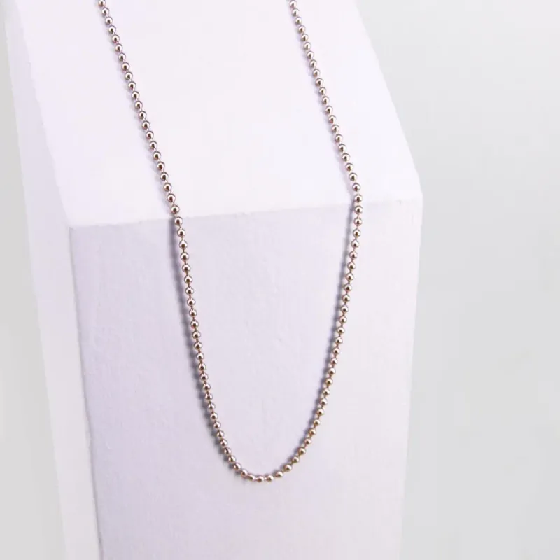 Necklace with ball chain Ponytail & Co
