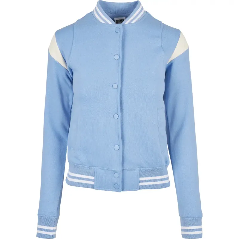 Ladies teddy jacket Urban Classics inset college