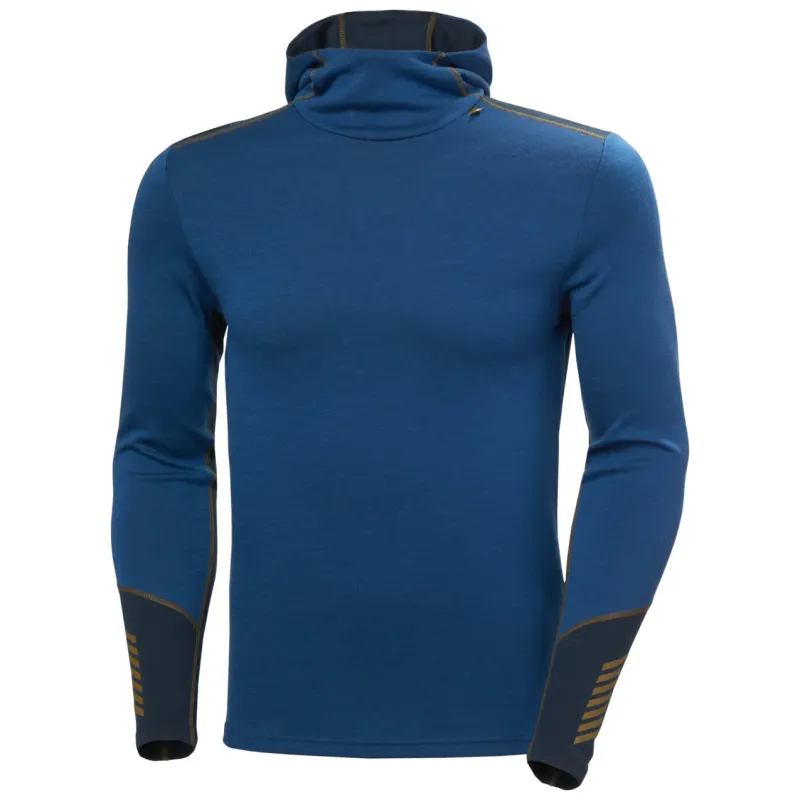 Hooded base layer Helly Hansen Lifa Merino