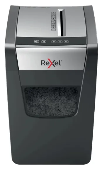 Rexel X312-SL paper shredder Cross shredding 22 cm Black Silver