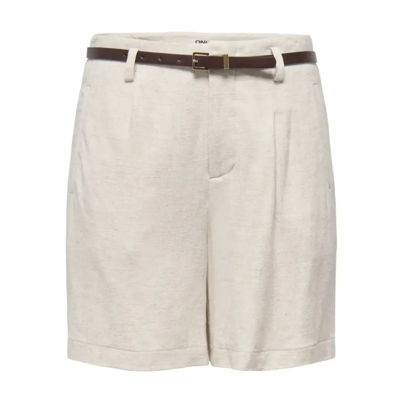 Women's linen shorts Only Siesta