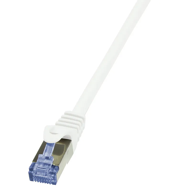 LogiLink 15m Cat.6A 10G S/FTP networking cable White Cat6a S/FTP (S-ST