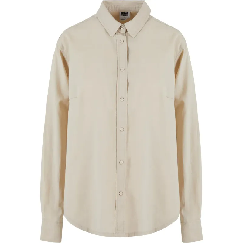 Women’s oversized linen blend shirt Urban Classics