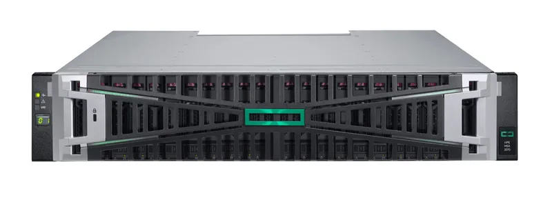 HPE MSA 2070 SFF 2x16Gb FC 4-port Controller Storage Array