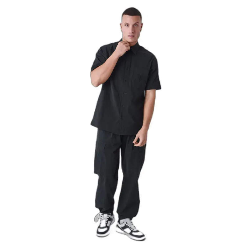 Wrinkled effect shirt with pockets Project X Paris