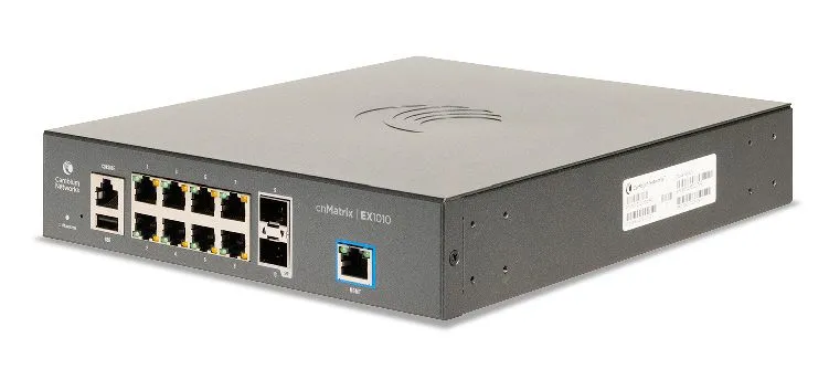 Cambium Networks cnMatrix EX1010 Managed L2/L3 Gigabit Ethernet (10/10