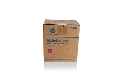 Konica Minolta A0X5354/TNP-50M Toner magenta. 5K pages for KM Bizhub C