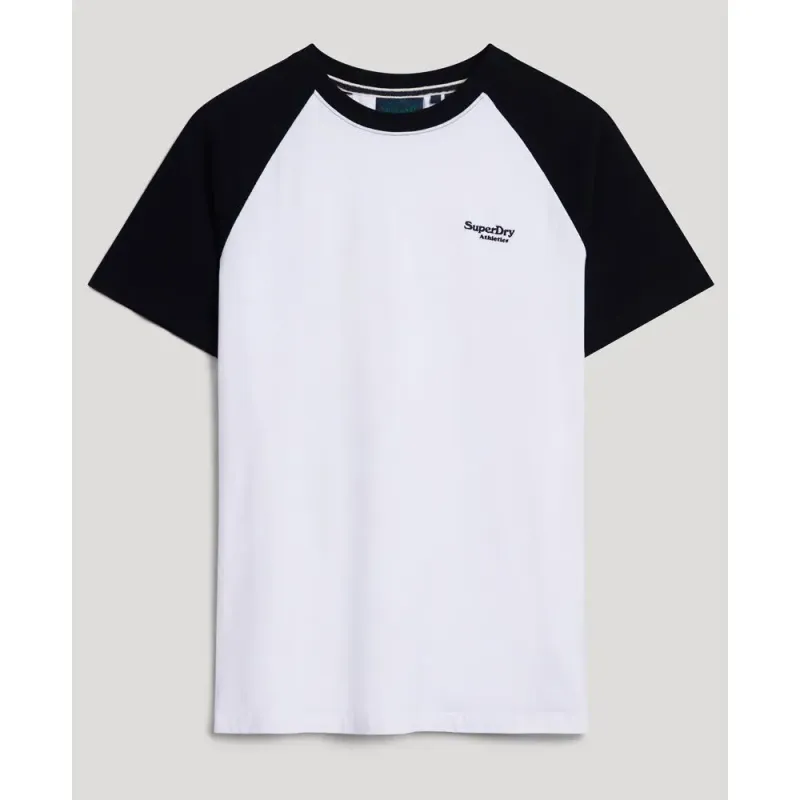 Baseball t-shirt with organic cotton logo Superdry Essential