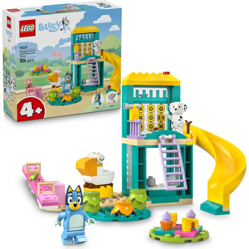 Lego Bluey Playground Fun with Bluey and Chloe