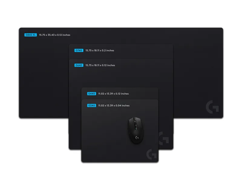 Logitech G G640 Large Cloth Gaming Mouse Pad