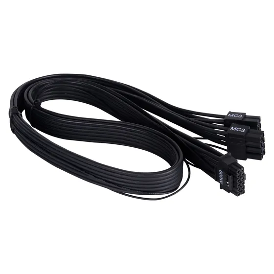 Silverstone PP14-EPS power cable Black 2 x EPS 8-pin