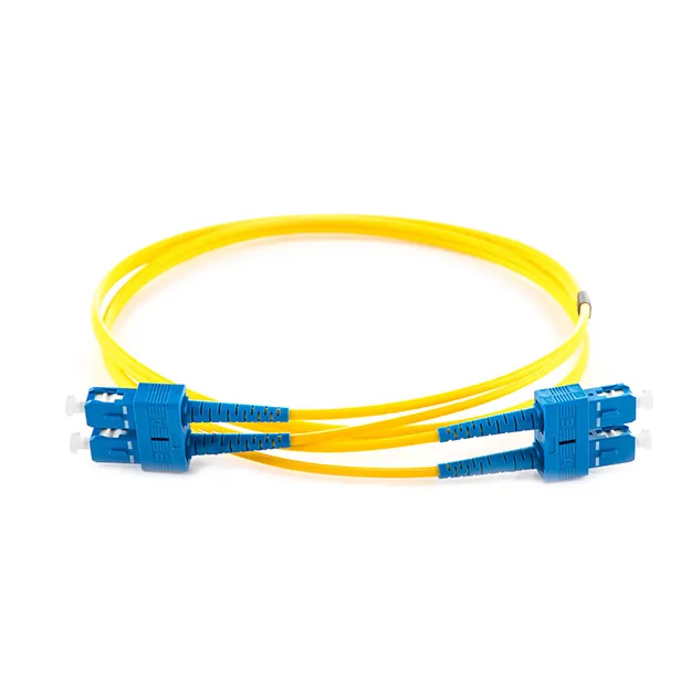 connektgear 1m Duplex Fibre Optic Single-Mode Cable OS2 9/125 Micron S