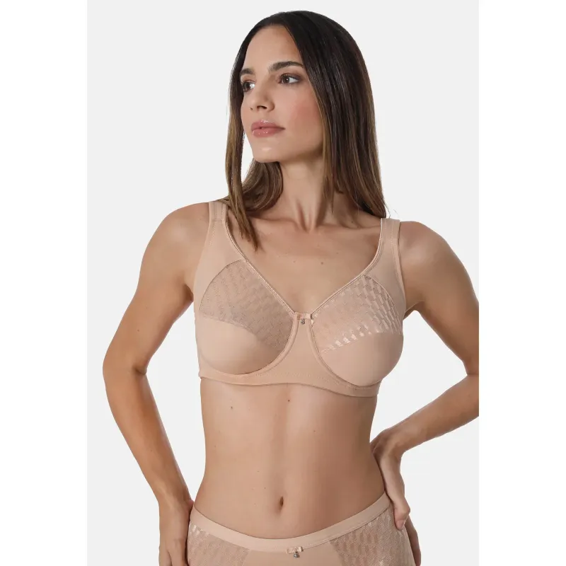 Women's underwired bra Sassa Graphical Jacquard