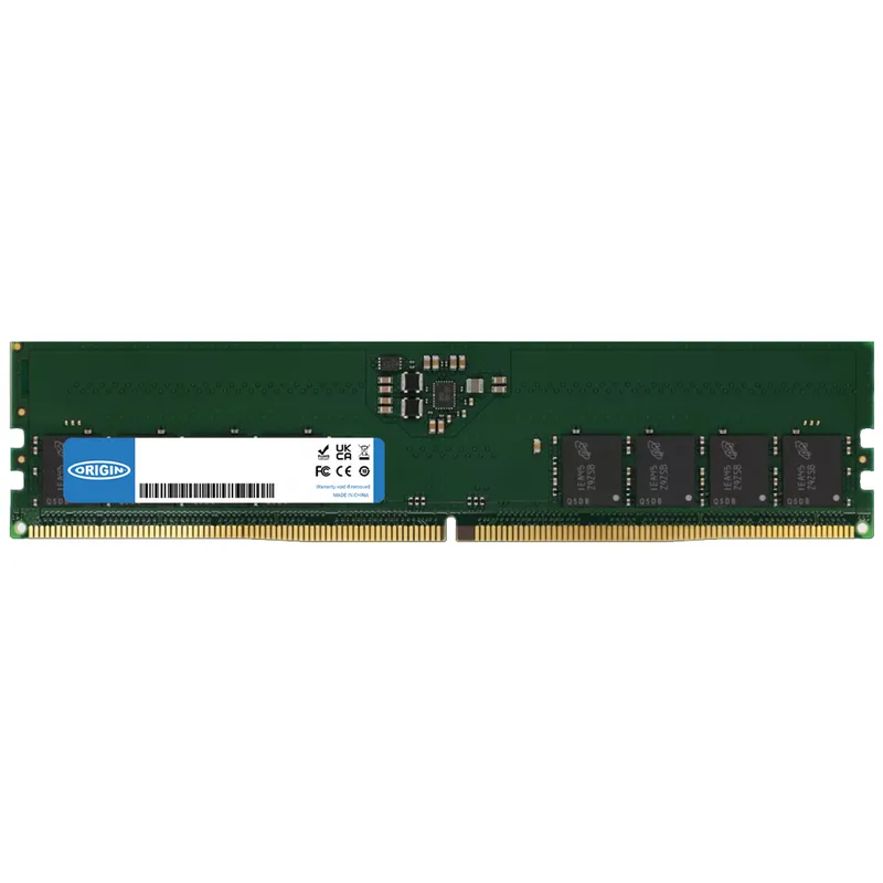 Origin Storage 32GB DDR5 5600MHz UDIMM 2Rx8 Non-ECC 1.1V (Kit of 2)