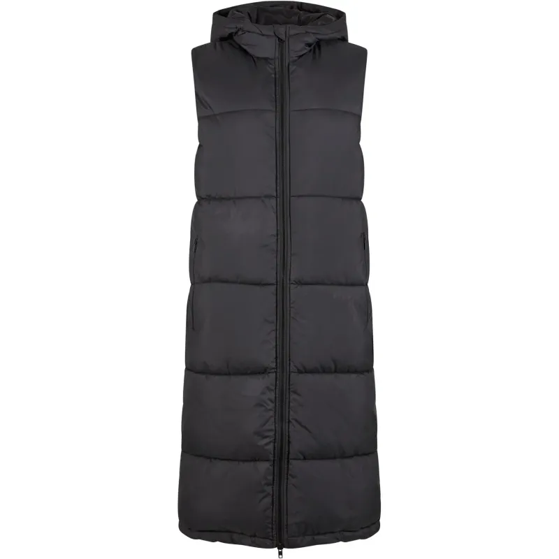 Women's Urban Classics Long Hooded Puffer Vest