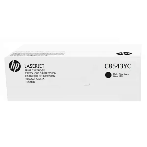 HP C8543YC/43X Toner cartridge black Contract. 41.5K pages/5% for Cano