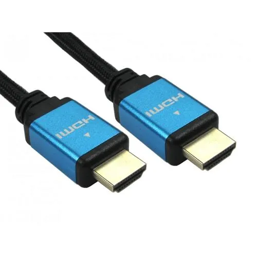 Cables Direct CDLHDUT8K-03BL HDMI cable 3 m HDMI Type A (Standard) Black Blue