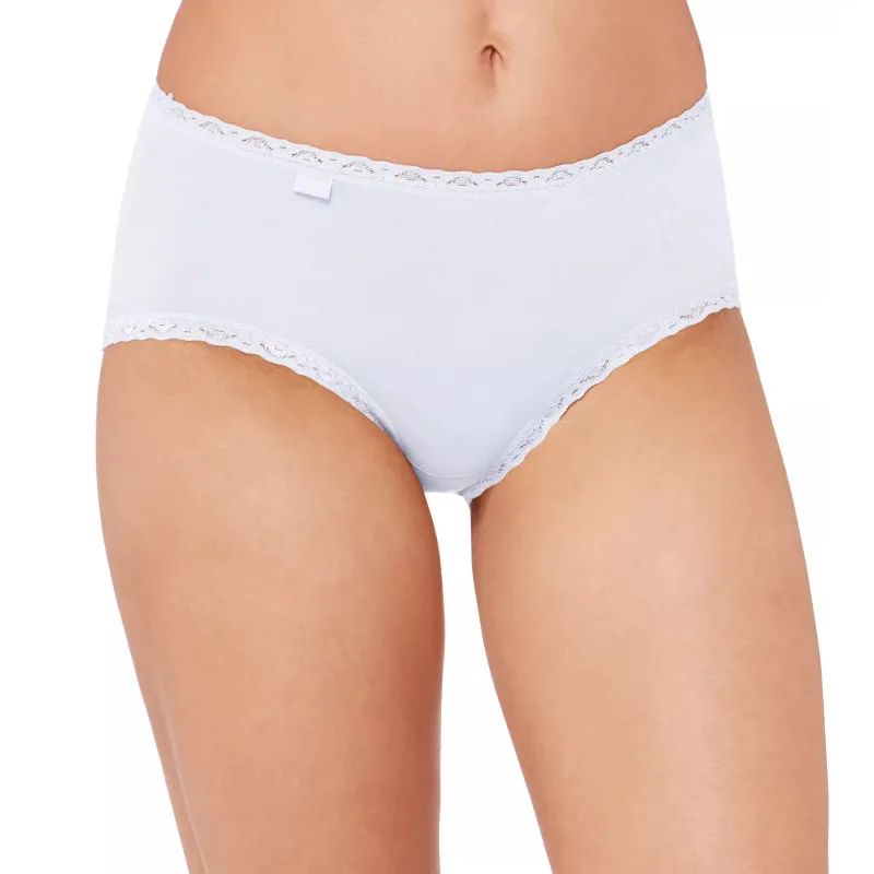 Women's cotton midi briefs Sloggi 24/7 Lace (x3)