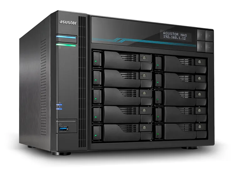 Asustor AS7110T NAS/storage server Desktop Intel® Xeon® 8 GB DDR4 0 TB