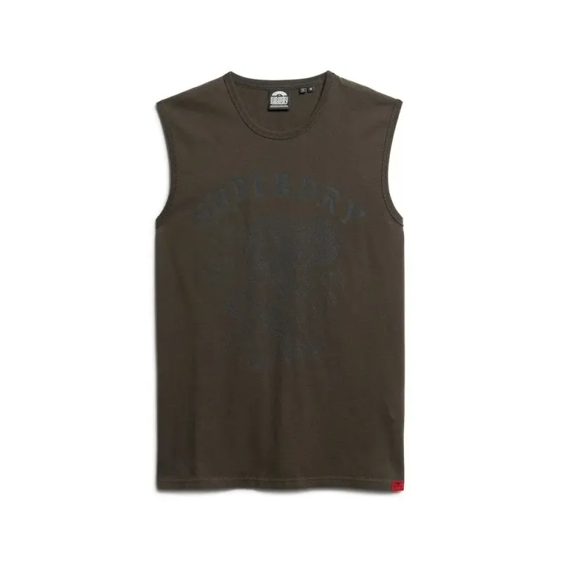 Tattoo print tank top Superdry