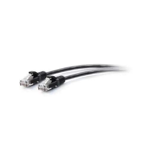 C2G 0.9m Cat6a Snagless Unshielded (UTP) Slim Ethernet Patch Cable - Black