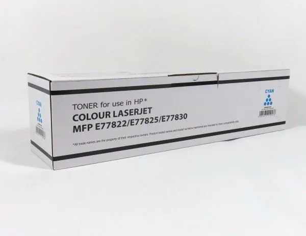 Data Direct HP E77822 77825 77830 Toner Cyan Compatible