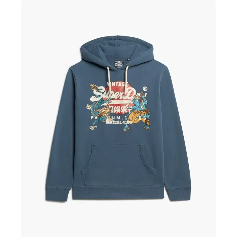 Hooded sweatshirt Superdry Vintage Logo Tokyo