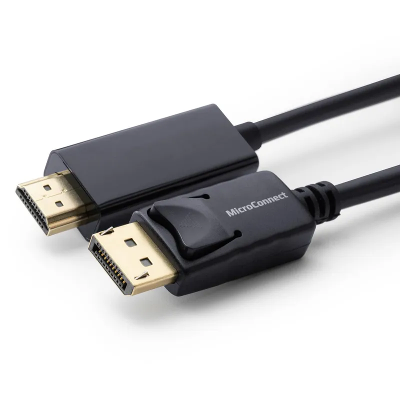 Microconnect MC-DP-HDMI-150 video cable adapter 1.5 m DisplayPort Blac