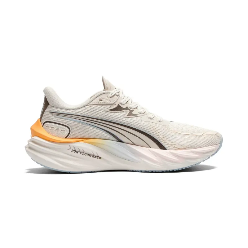 Puma Velocity NITRO 4 RC White Orange SS26 Women Running Shoes, Size 40 - EUR