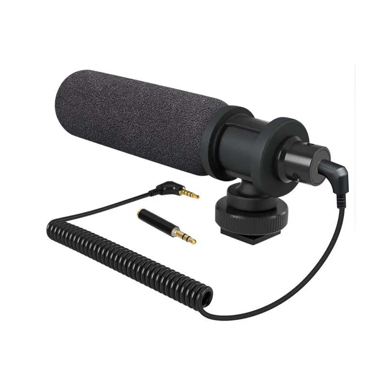 ProSound Shotgun Microphone Super Cardioid Electret Condenser 3.5mm Ja