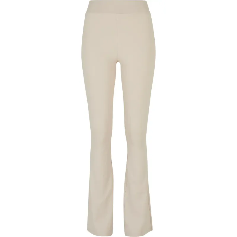 Legging flare high waist recycled large sizes woman Urban Classics
