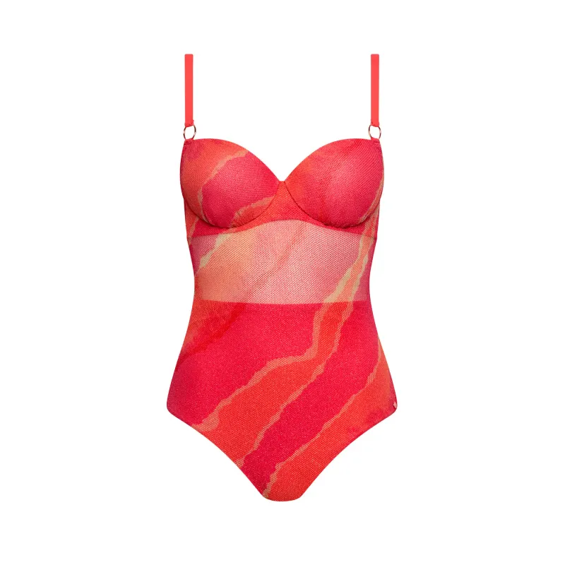 Women's molded one-piece swimsuit Lisca Atlantida
