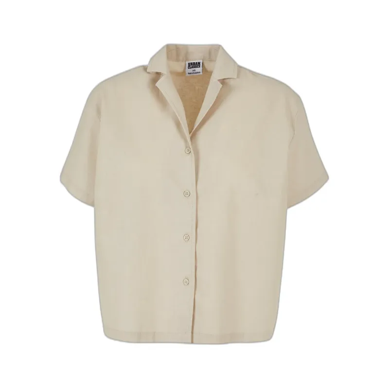 Shirt mixed linen woman Urban Classics