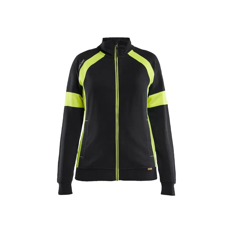 Women's high-visibility zip-up sweatshirt Blaklader
