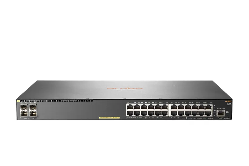 HPE Aruba Networking Aruba 2930F 24G PoE+ 4SFP+ Managed L3 Gigabit Eth
