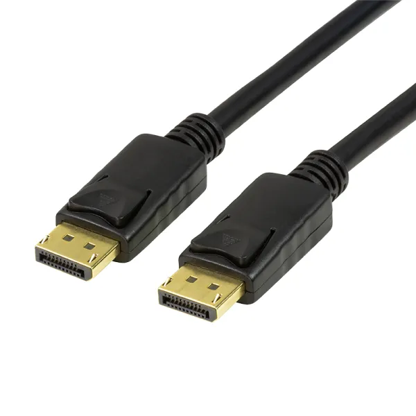 LogiLink CV0120 DisplayPort cable 2 m Black