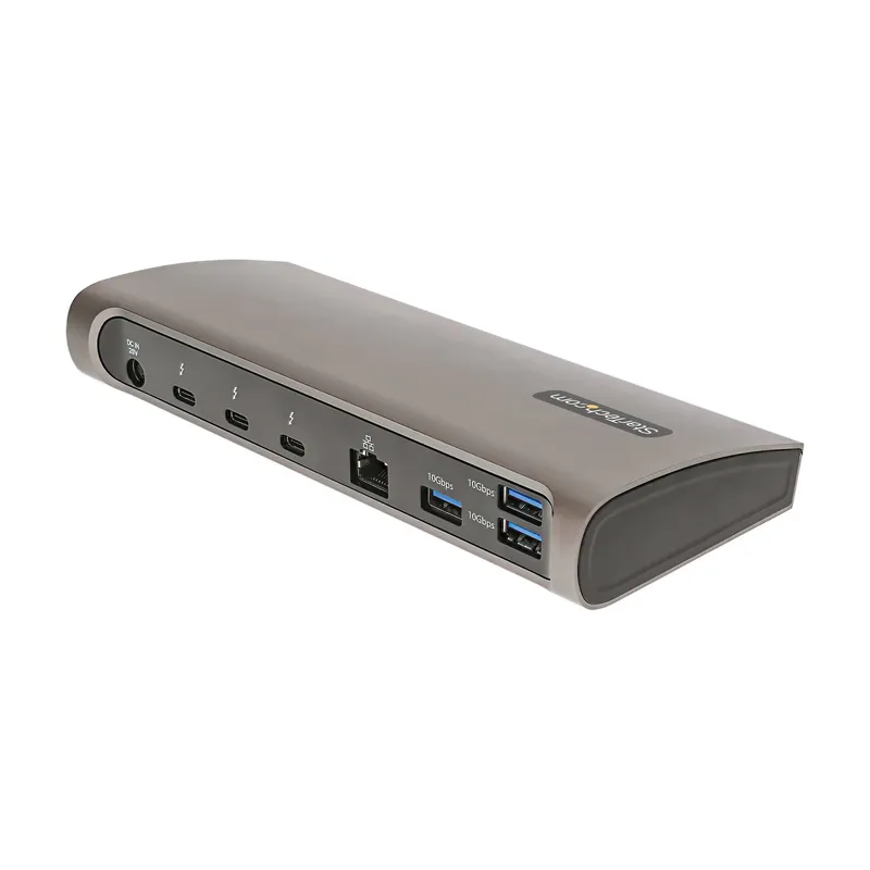 StarTech.com Thunderbolt 4 Dock. 96W Power Delivery. Single 8K/Dual Mo