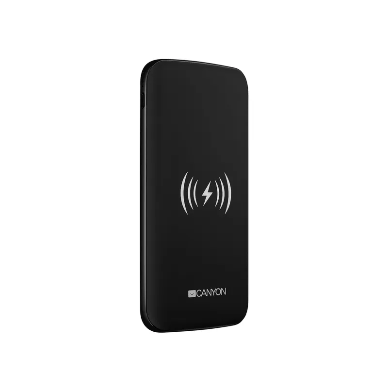 Canyon CNS-TPBW8B power bank Lithium Polymer (LiPo) 8000 mAh Wireless