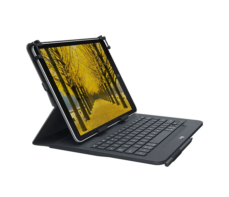 Logitech Universal Folio with integrated keyboard for 9-10 inch tablet