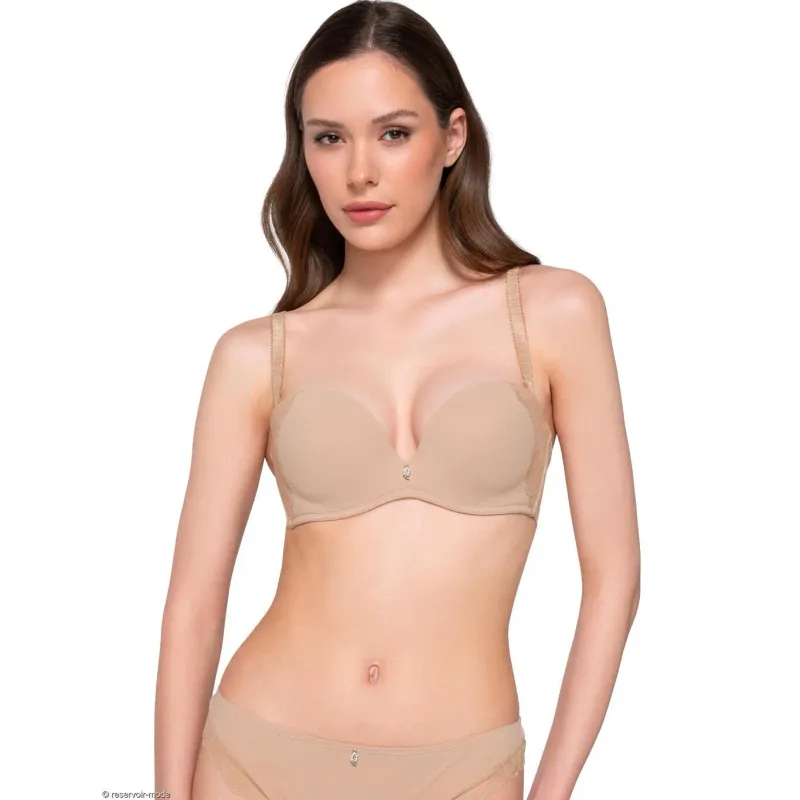 Padded strapless bra for women Luna Melody Mariage