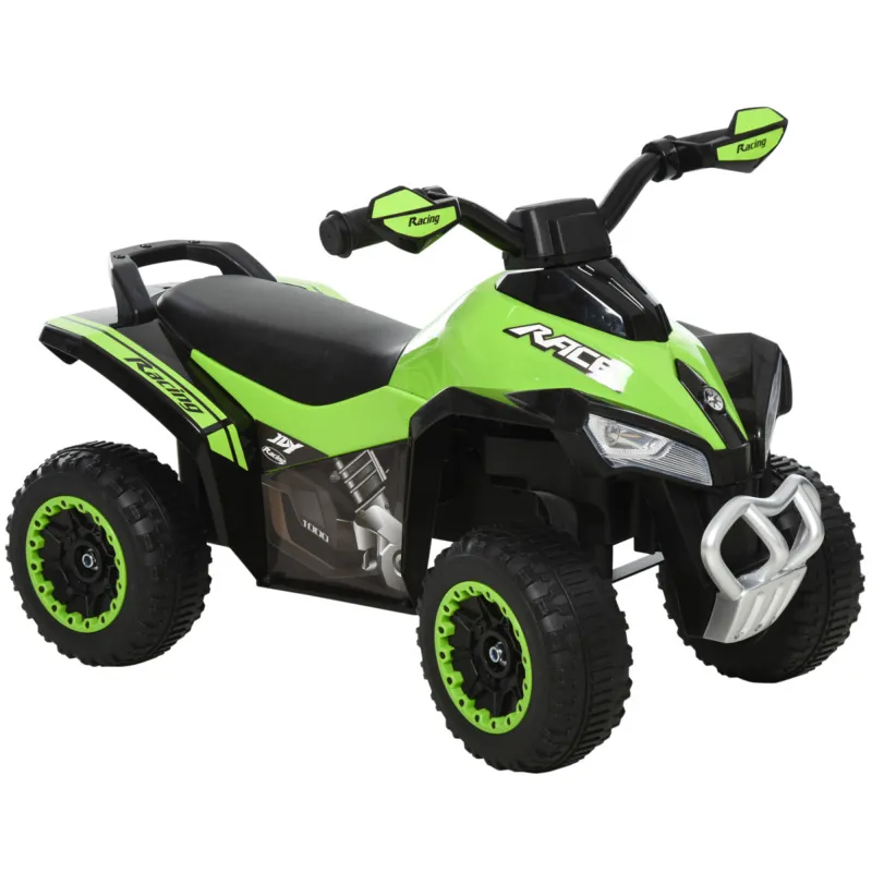 Homcom 4-wheel Quad Ride-on Toddler Car - Foot-to-floor Sliding Walking Car