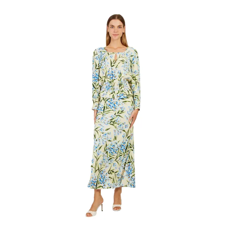 Women’s Cotton Long Floral Skirt Derhy Abigael