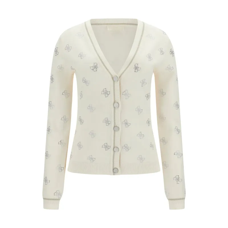 Women's cardigan Guess 4G Rhinestones