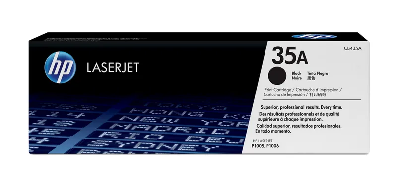 HP CB435A/35A Toner cartridge black. 1.5K pages ISO/IEC 19752 for Cano